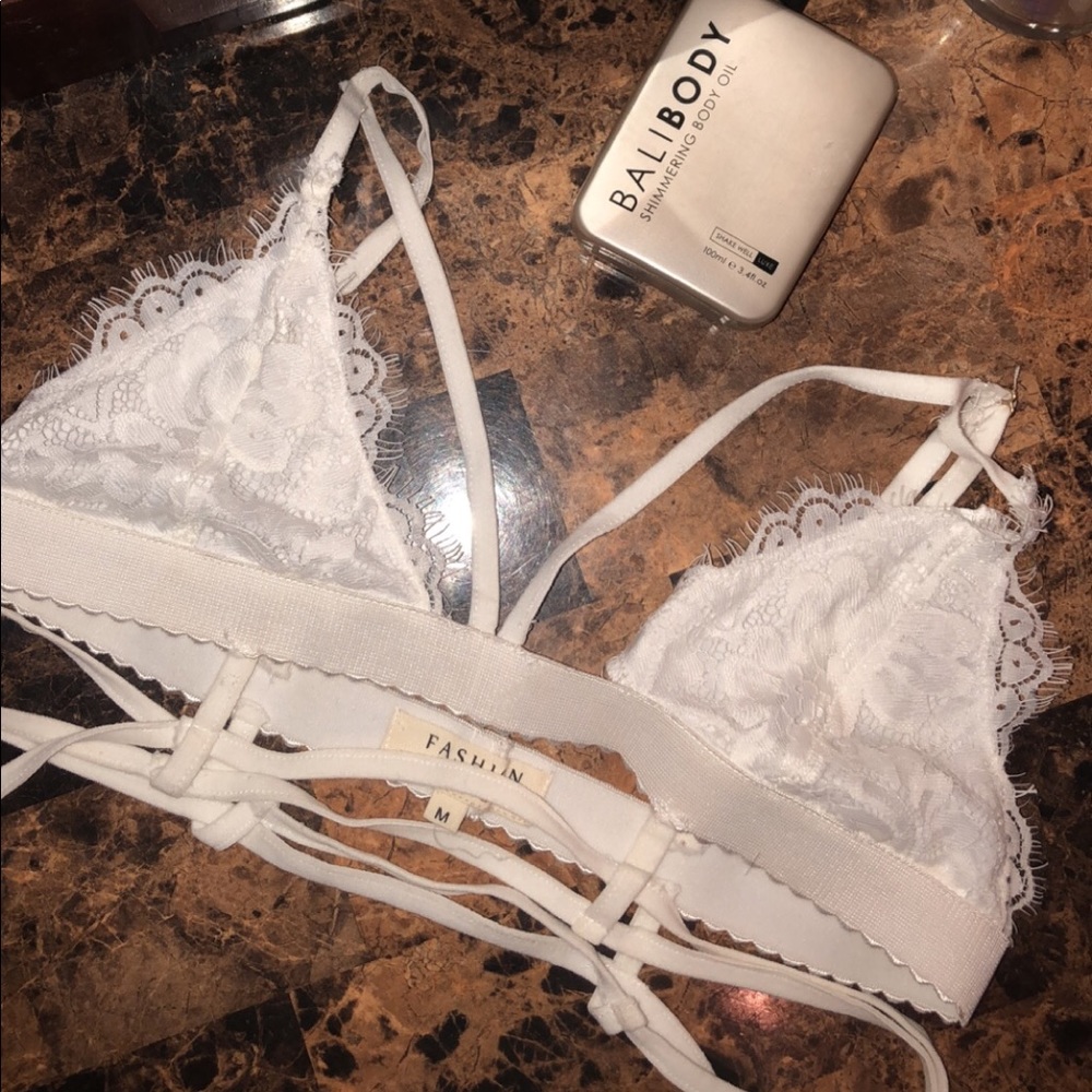 White Bralette